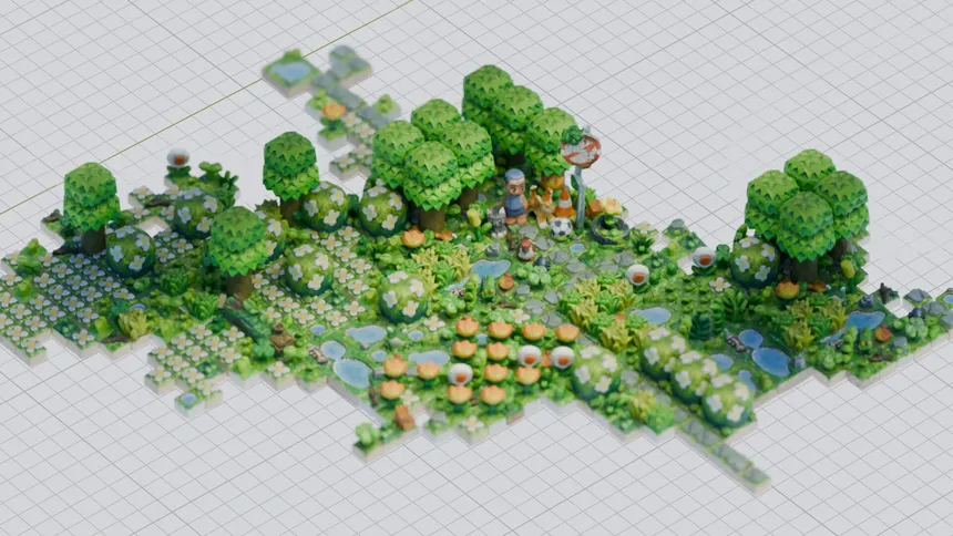 Скриншот 4 к игре SUMMER PUZZLE