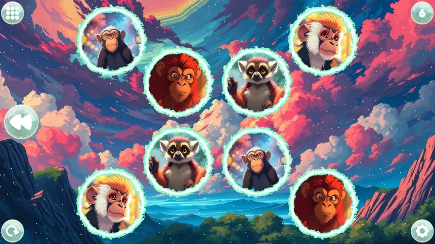 Скриншот 3 к игре Anime Dream Match: Primates
