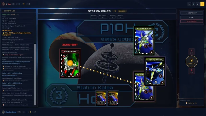 Скриншот 1 к игре Star Squadrons: Galactic Trading Card Game