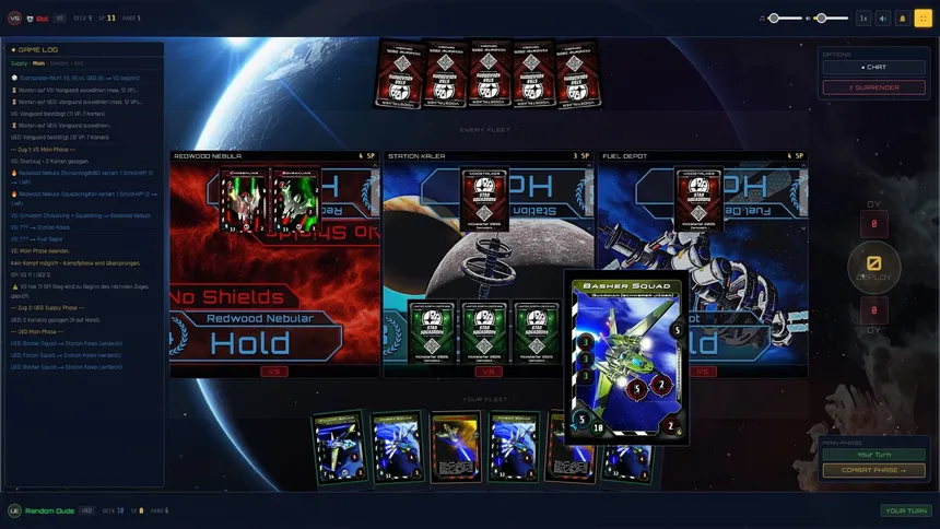 Скриншот 5 к игре Star Squadrons: Galactic Trading Card Game