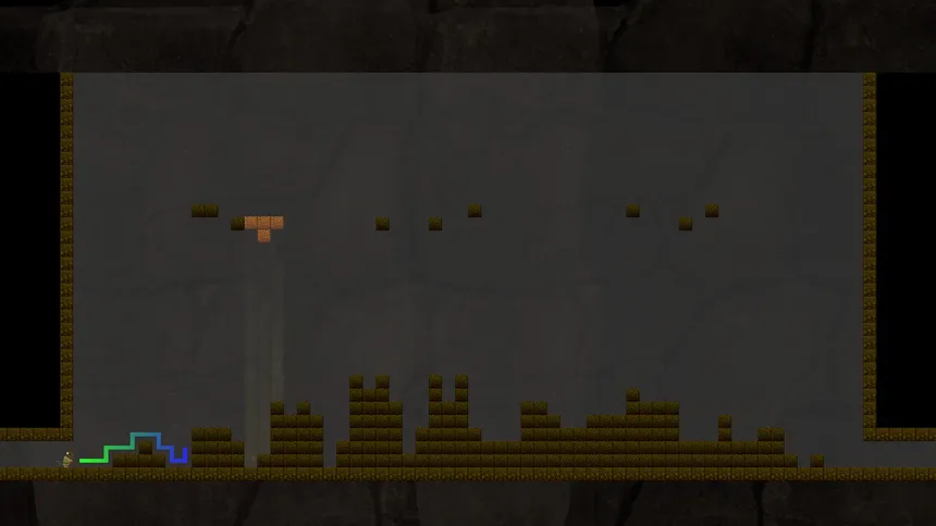 Скриншот 1 к игре Dungeon Parkour Block Puzzle Adventure