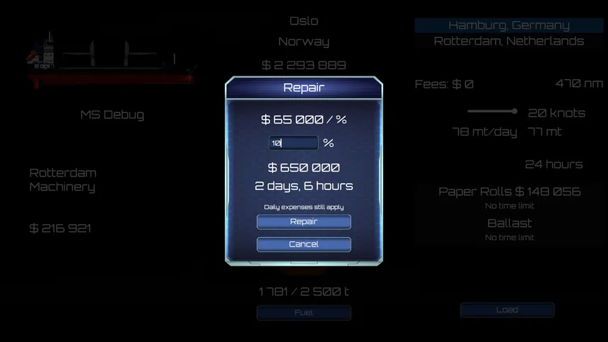 Скриншот 3 к игре Freight Manager