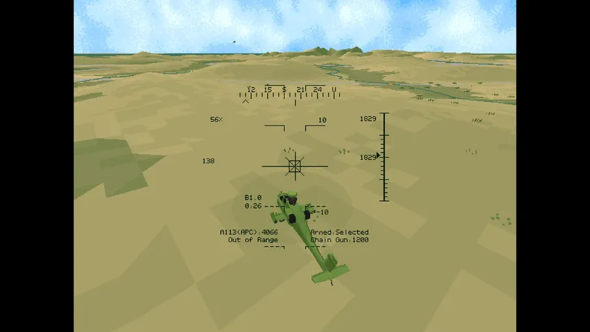 Скриншот 3 к игре Apache  Longbow