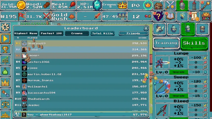 Скриншот 7 к игре Pixel Empires