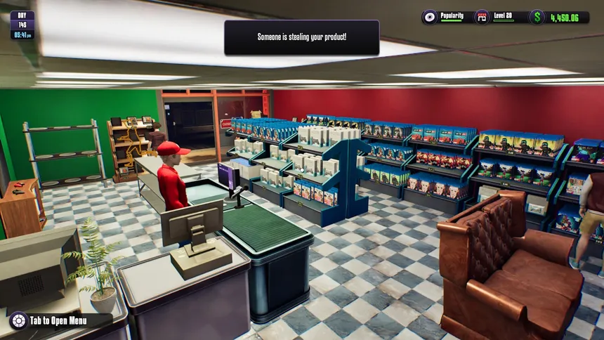 Скриншот 6 к игре Gamer Stop Simulator : Prologue