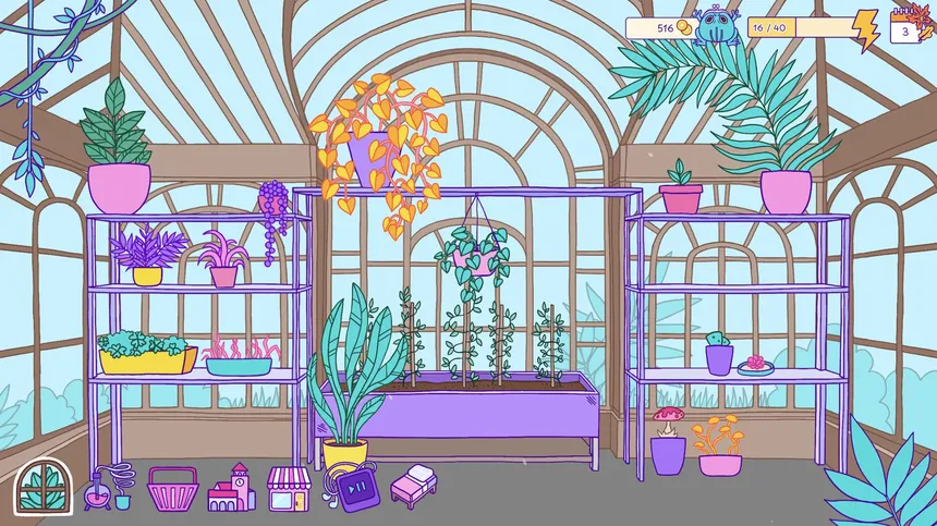 Скриншот 1 к игре Magical Greenhouse
