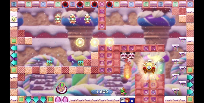 Скриншот 1 к игре Bubble Bobble Sugar Dungeons Boosted
