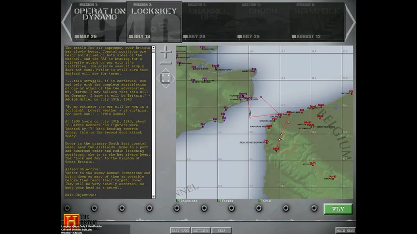 Скриншот 4 к игре The History Channel: Battle of Britain - World War II 1940