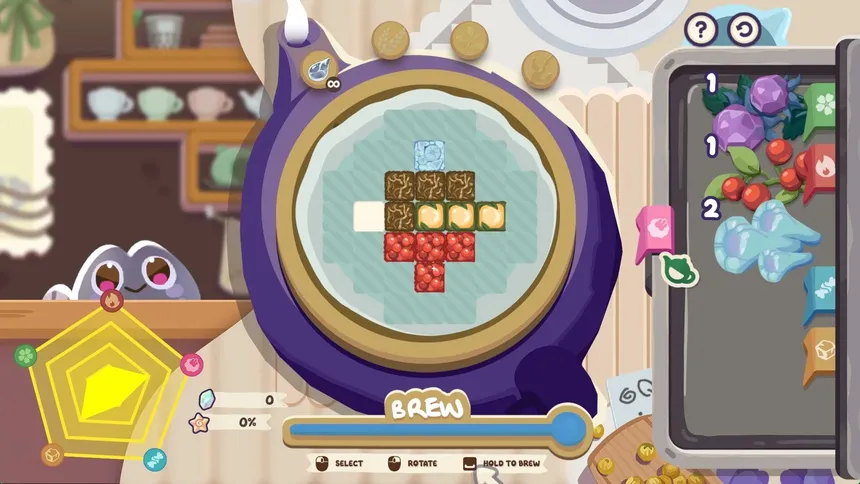 Скриншот 1 к игре Froggy Brews