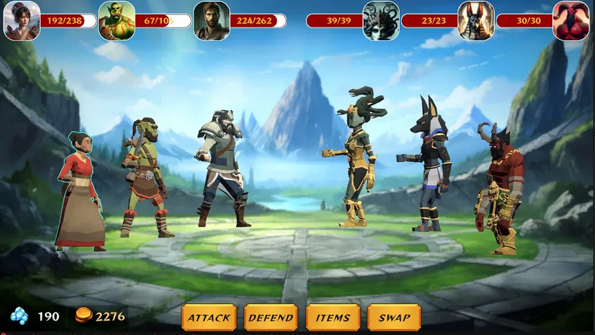 Скриншот 1 к игре Chrono Port : Heroes of All Time