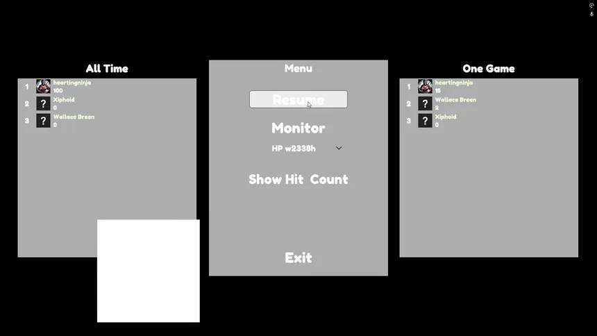 Скриншот 4 к игре Cube Hits Corner