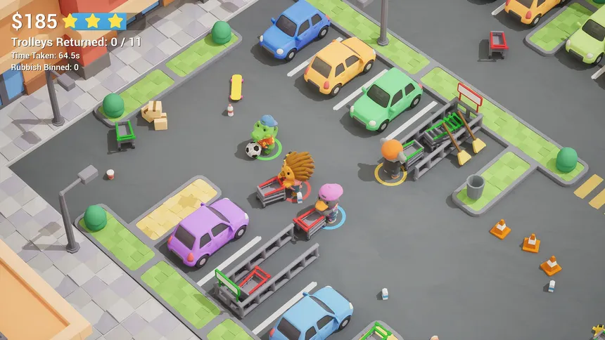 Скриншот 1 к игре Odd Jobs: On The Lot