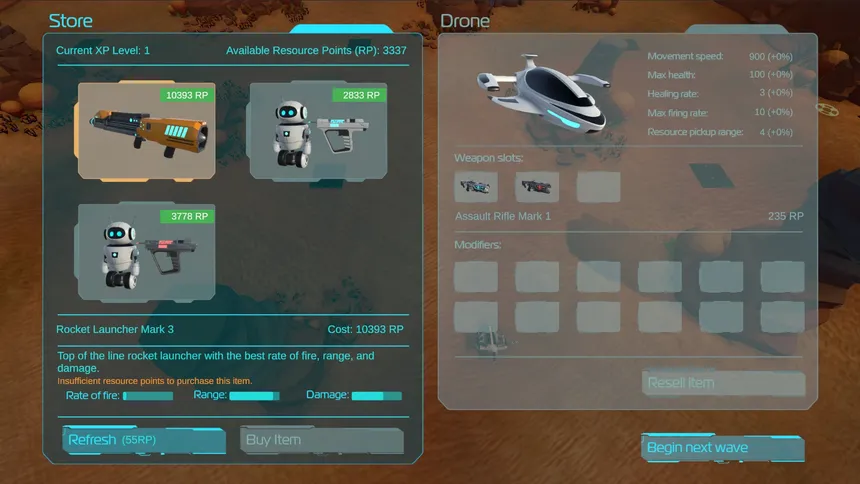 Скриншот 2 к игре Compadrone: Land Wars