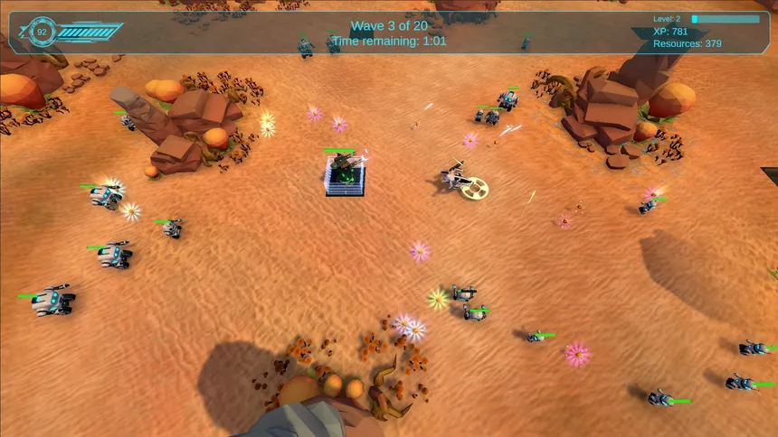 Скриншот 5 к игре Compadrone: Land Wars