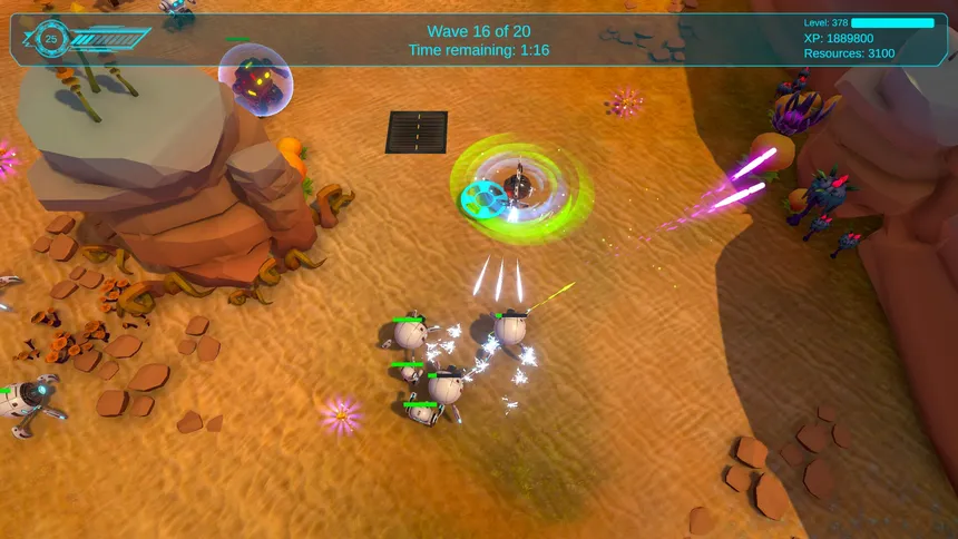 Скриншот 6 к игре Compadrone: Land Wars