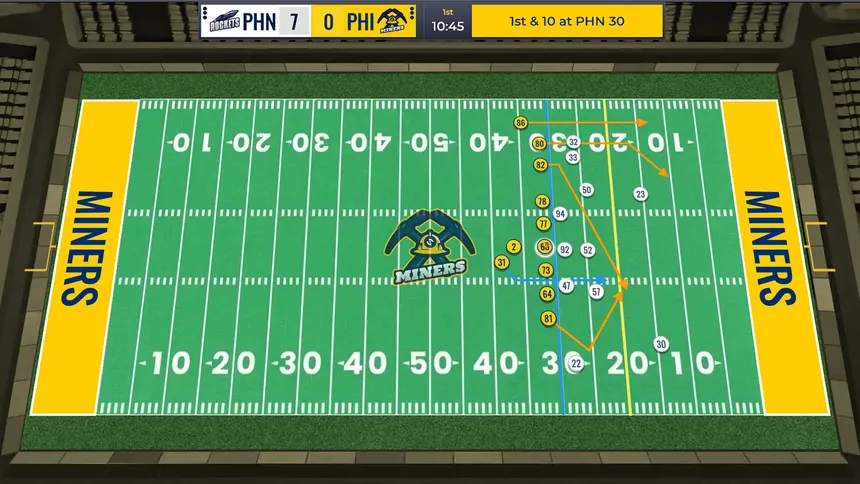 Скриншот 1 к игре Ultimate Pro Football Coach