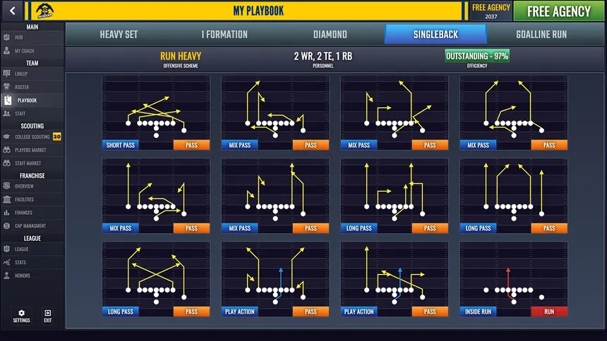 Скриншот 6 к игре Ultimate Pro Football Coach