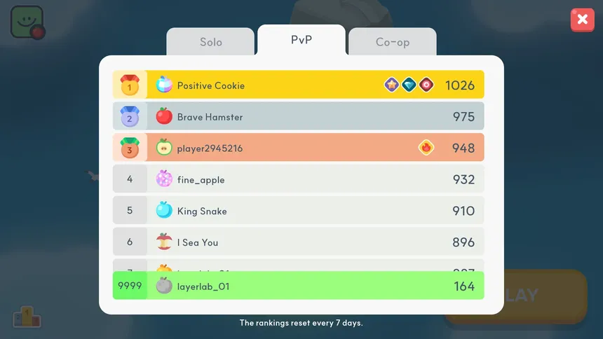 Скриншот 6 к игре ApplePop