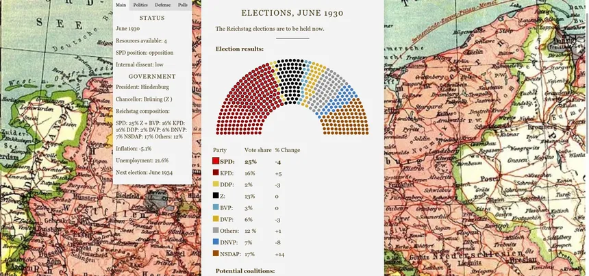 Скриншот 2 к игре Social Democracy: An Alternate History