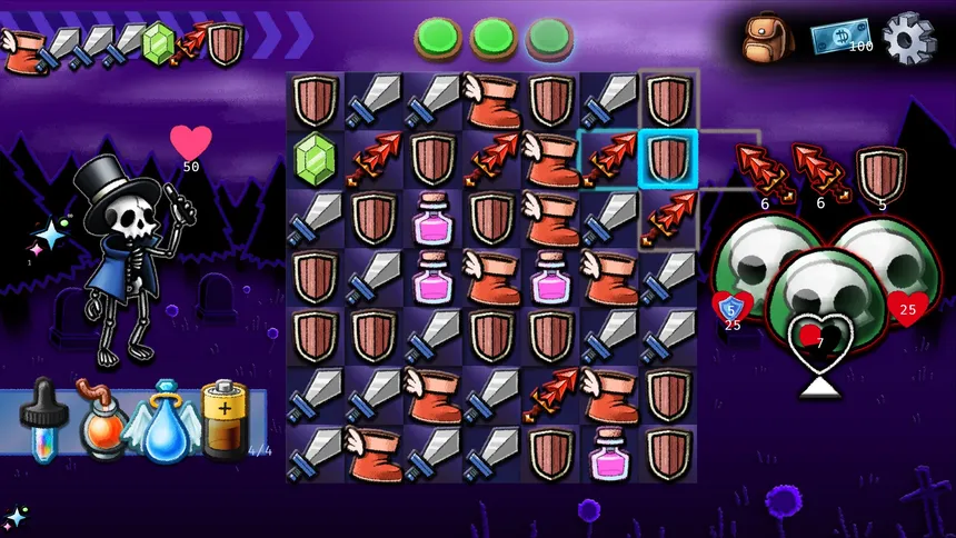 Скриншот 1 к игре Necro-Matcher