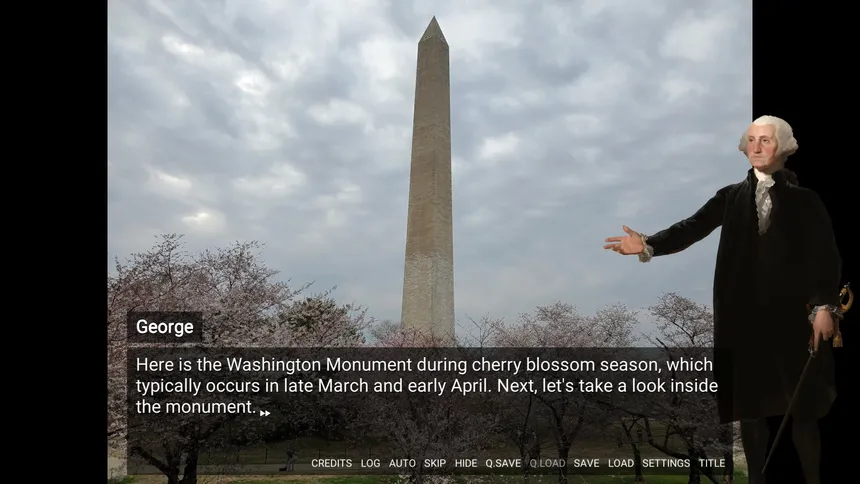 Скриншот 1 к игре Important People of History: Presidents - George Washington