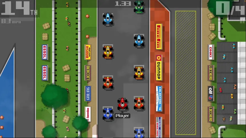Скриншот 1 к игре Retro Racing 2