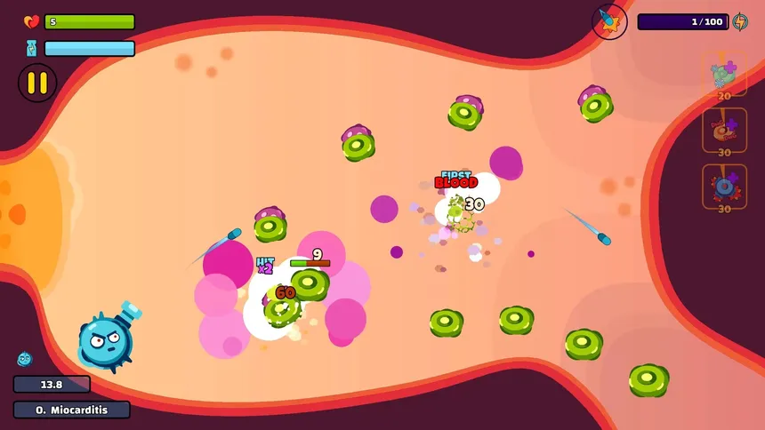 Скриншот 1 к игре BODYguard: CellWars