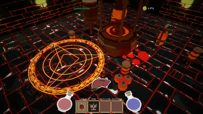 Скриншот 2 к игре DWD: Drunk Wizard Dungeoneer