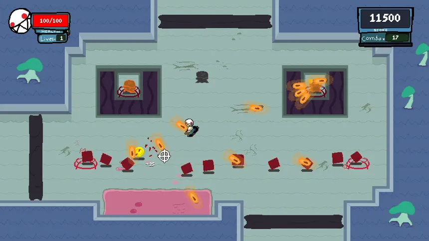 Скриншот 2 к игре Pain 'n Dave: The Maze of Malice