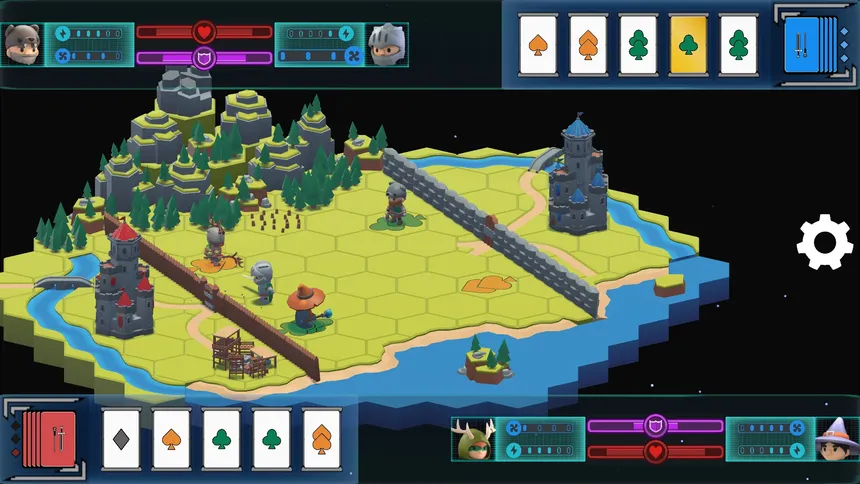 Скриншот 7 к игре Fatebound Cards: Sundering Cities