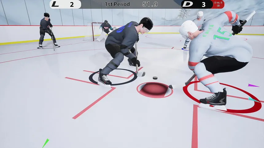 Скриншот 1 к игре Hockey Club