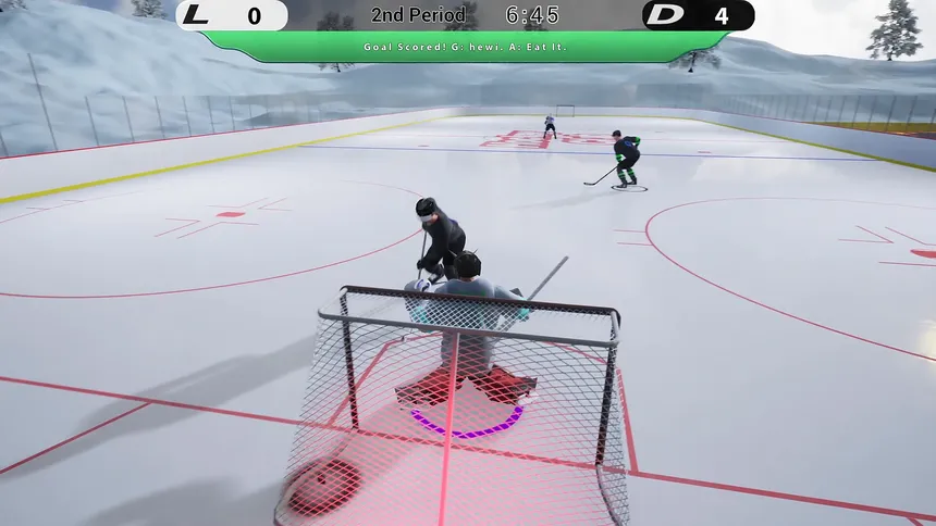 Скриншот 2 к игре Hockey Club