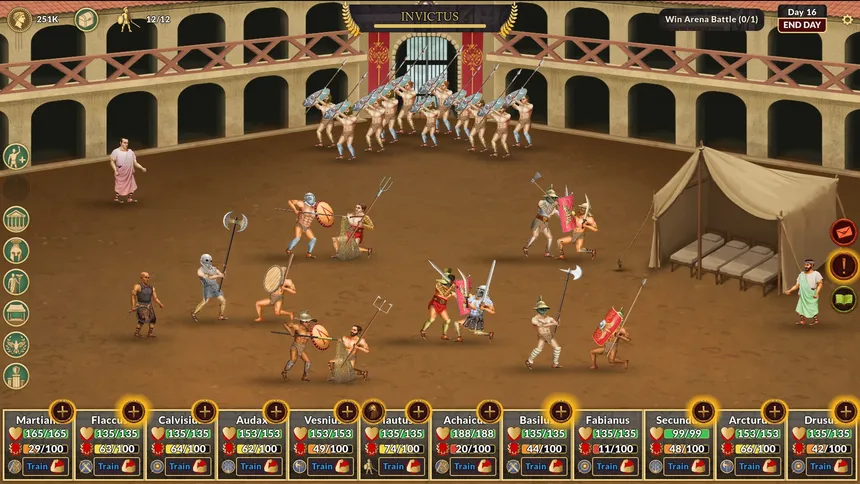 Скриншот 2 к игре Gladiator Command