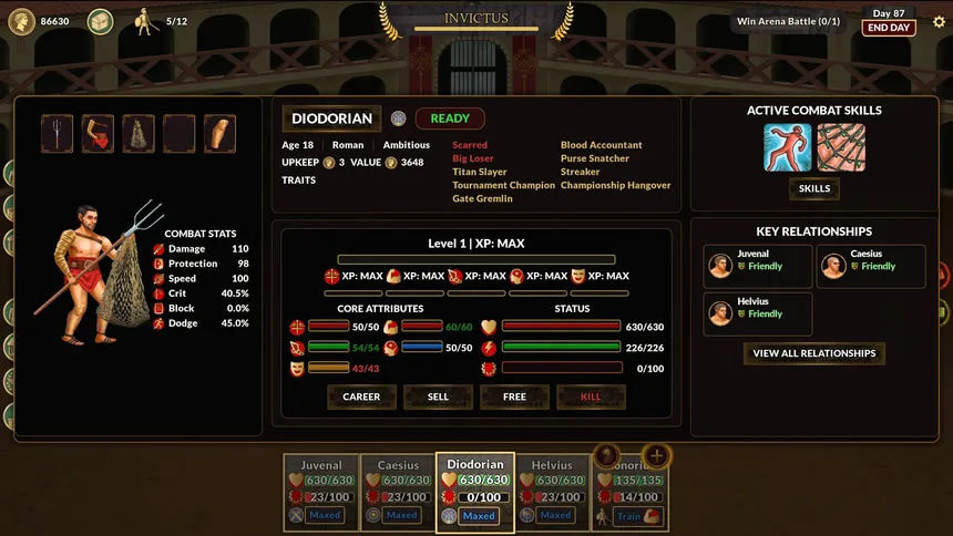 Скриншот 3 к игре Gladiator Command