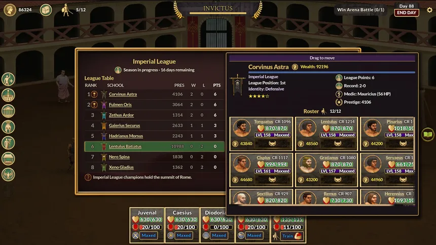 Скриншот 4 к игре Gladiator Command
