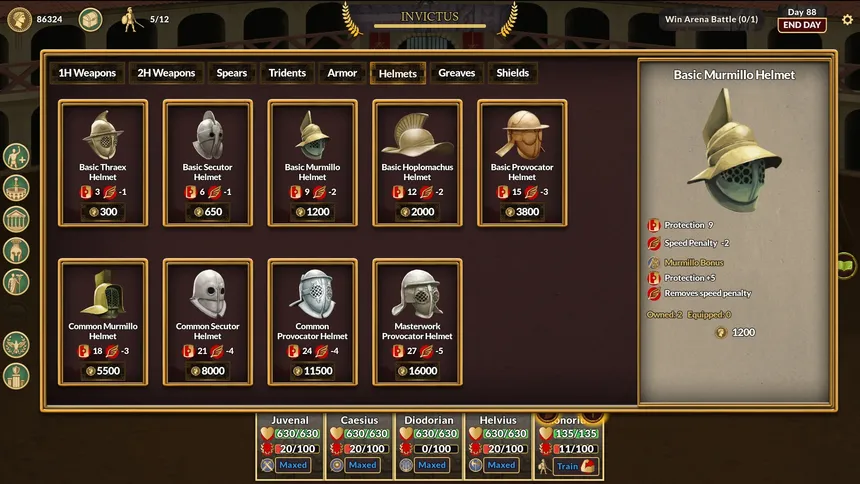 Скриншот 7 к игре Gladiator Command