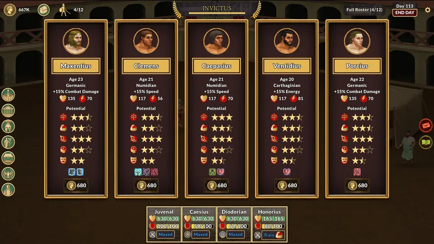 Скриншот 8 к игре Gladiator Command