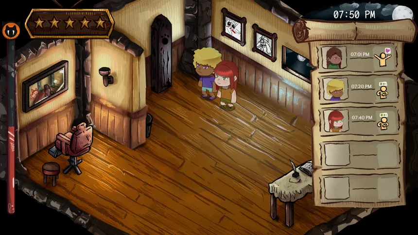 Скриншот 1 к игре Count Meowcula's Barbershop
