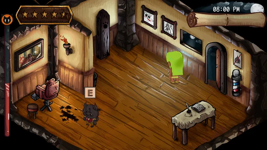Скриншот 6 к игре Count Meowcula's Barbershop