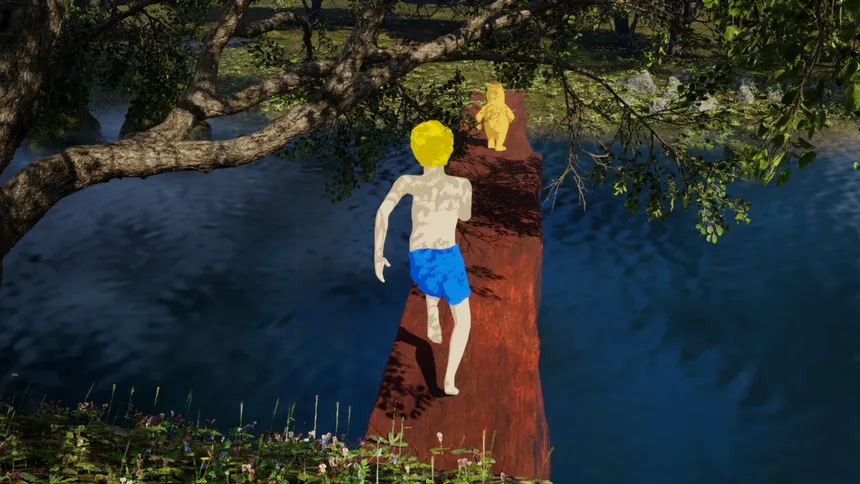 Скриншот 4 к игре Winnie-The-Pooh: Beyond The Hundred Acre