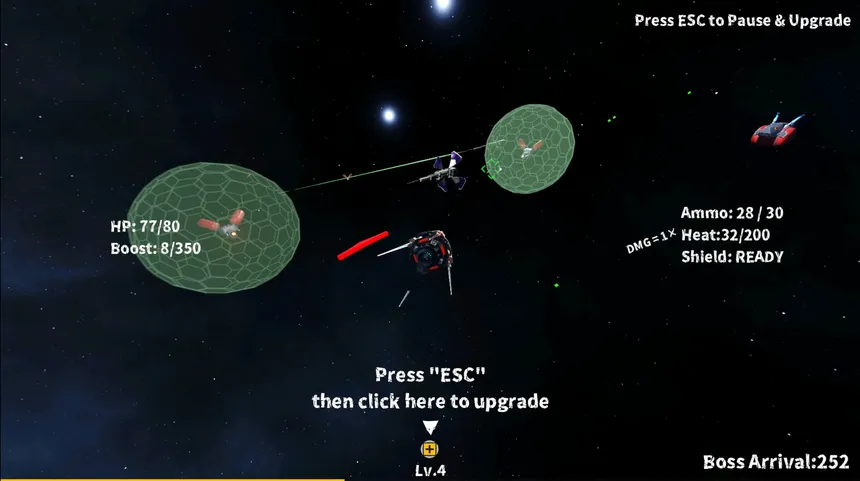 Скриншот 4 к игре 5 Min Space Battle