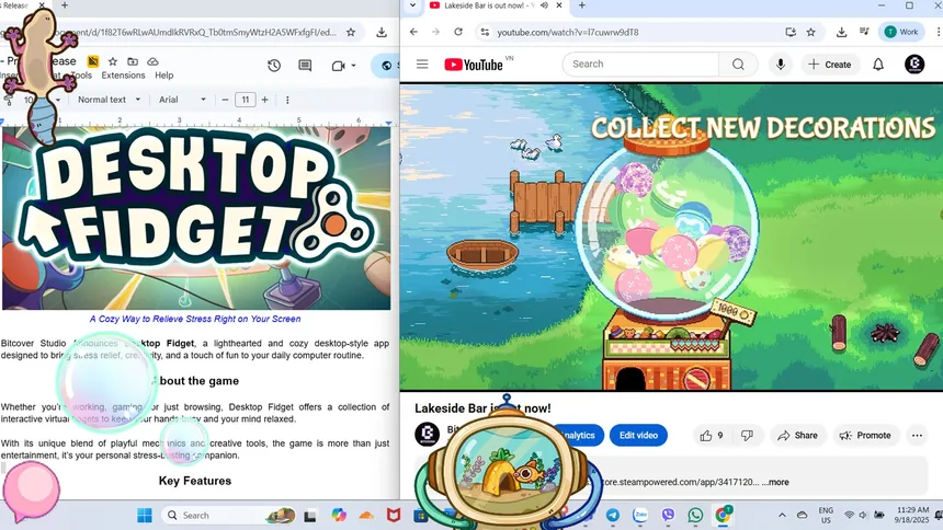 Скриншот 3 к игре Desktop Fidget
