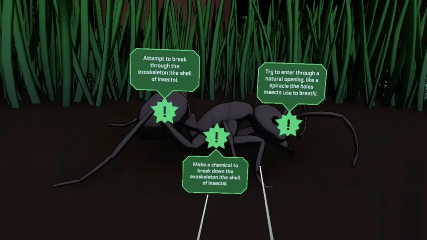 Скриншот 1 к игре Zombie Ants VR: Definitive Edition