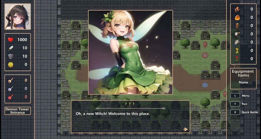 Скриншот 1 к игре 魔女之塔 Witch's Tower