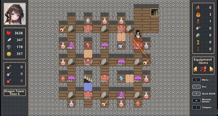 Скриншот 3 к игре 魔女之塔 Witch's Tower