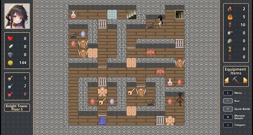 Скриншот 4 к игре 魔女之塔 Witch's Tower