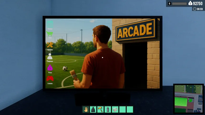 Скриншот 1 к игре Football Pitch and Arcade Simulator