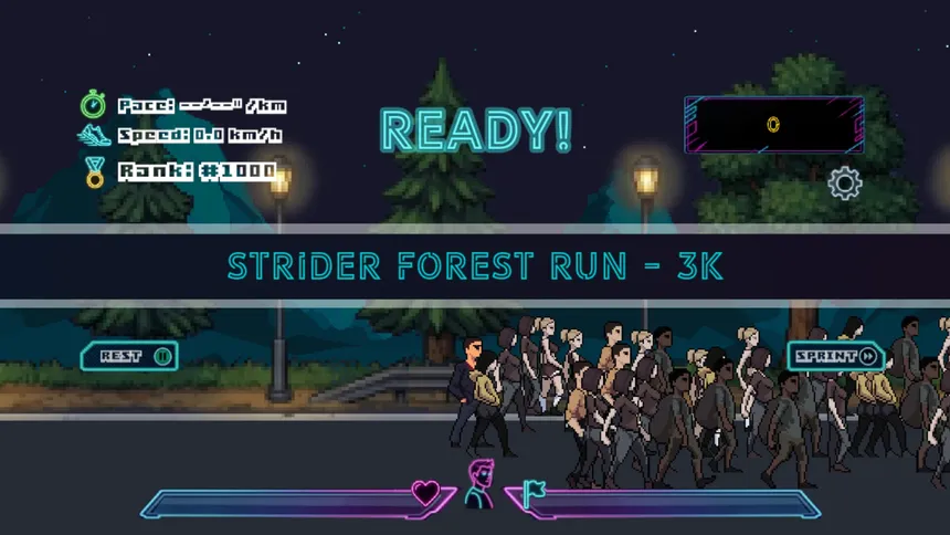 Скриншот 1 к игре Night Run Club