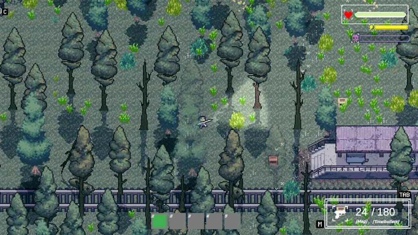 Скриншот 1 к игре Zero Pixel Dawn