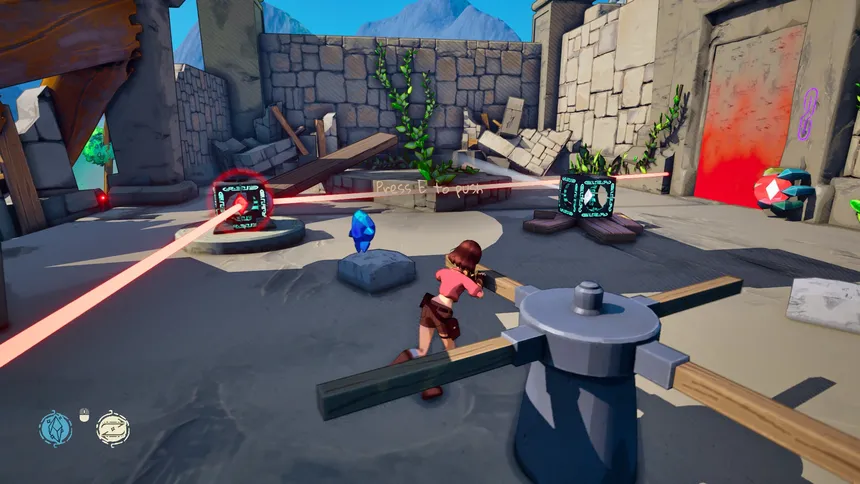 Скриншот 1 к игре Ruby and The Lost Crystals
